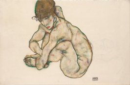 Egon_Schiele_-_Crouching_Nude_Girl_-_Google_Art_Project_1024x1024